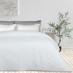 DAS HOME ΚΟΥΒΕΡΛΙ ΜΟΝΟ HAPPY 9658 WHITE |  Κουβερλί Υπέρδιπλα στο espiti