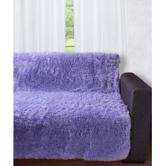 Διακοσμητικό μαλλιαρό ριχτάρι 5336 (145cm x 195cm) μωβ 5206978075193 SilkFashion |  Ριχτάρια στο espiti