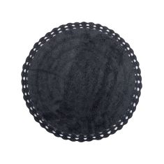 Πατάκι στρογγυλό ( 70cm ) ανθρακί 5206978166129 SilkFashion |  Πατάκια Μπάνιου στο espiti