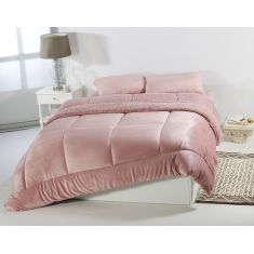 Κουβερτοπάπλωμα solid (240cm x 260cm) old rose 5206978075704 SilkFashion |  Κουβερτοπαπλώματα  στο espiti