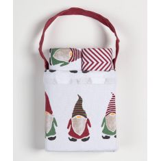 Χριστουγεννιάτικο σετ 2 τεμαχίων σε τσαντάκι (40cm x 65cm) BS72111 5206978167416 SilkFashion |  Χριστουγεννιάτικα Διακοσμητικά στο espiti