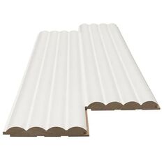 MDF PANEL ΜΕ 3D ΠΗΧΑΚΙΑ 802040 WAVE ST 16/119/2750mm WHITE NewPlan - NewPlan |  Διακόσμηση τοίχου στο espiti