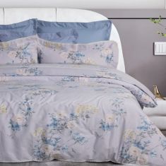 DAS HOME ΠΑΠΛΩΜΑΤΟΘΗΚΗ ΣΕΤ ΥΠΕΡΔΙΠΛΗ PRESTIGE 1710 GREY, LILAC |  Παπλωματοθήκες Υπέρδιπλες στο espiti