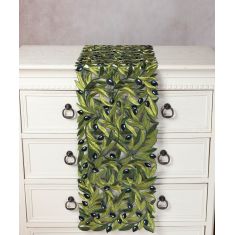 Τραβέρσα 2352 (30cm x 160cm) μαύρη ελιά 5206978162015 SilkFashion |  Τραπεζομάντηλα στο espiti