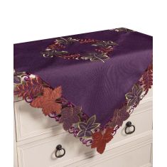 Τραπεζοκαρέ 19612 (130cm x 130cm) μώβ 5206978166174 SilkFashion |  Τραπεζομάντηλα στο espiti