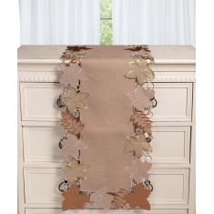 Τραβέρσα 19612 (38cm x 172cm) μπέζ 5206978166235 SilkFashion |  Τραπεζομάντηλα στο espiti