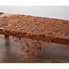 Καρέ (85cm x 85cm) 7824 Καφέ 5206978016905 SilkFashion |  Τραπεζομάντηλα στο espiti