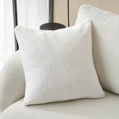Μαξιλαροθήκη 50x50cm GOFIS HOME   Cold White/Blue Black 109/16 |  Μαξιλάρια διακοσμητικά στο espiti