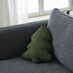 Μαξιλαράκι με γέμισμα 28x36cm GOFIS HOME  Xmas Sage Green 283 |  Χριστουγεννιάτικα Μαξιλάρια στο espiti