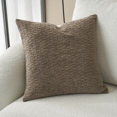 Μαξιλαροθήκη 50x50cm GOFIS HOME  Brown 184/13 |  Μαξιλάρια διακοσμητικά στο espiti