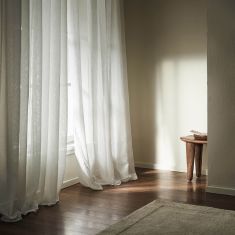 Κουρτίνα με σιρίτι 200x295cm GOFIS HOME  Combe Offwhite 502/05 |  Ετοιμες μονοχρωμες κουρτίνες στο espiti