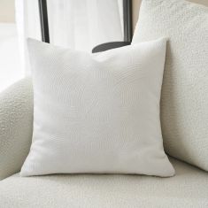 Μαξιλαροθήκη 50x50cm GOFIS HOME  Nimbus Polar White 447/26 |  Μαξιλάρια διακοσμητικά στο espiti
