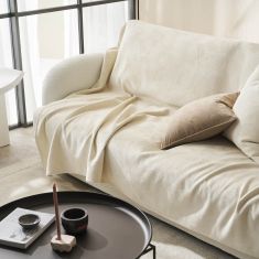 Ριχτάρι Διθέσιου 180x250cm GOFIS HOME  Nimbus Ecru 447/25 |  Ριχτάρια στο espiti