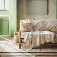 Ριχτάρι Πολυθρόνας 220x170cm GOFIS HOME  Izara 185/05 |  Ριχτάρια στο espiti