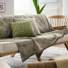 Ριχτάρι Διθέσιου 180x250cm GOFIS HOME  Lagertha Green 317/07 |  Ριχτάρια στο espiti