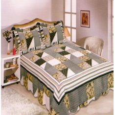 ΚΟΥΒΕΡΛΙ σετ (160cm x 220cm + 1 x 50cm x 70cm) 13-62 6978000000772 SilkFashion |  Κουβερλί Υπέρδιπλα στο espiti