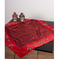 χριστουγεννιάτικο καρέ (90cm x 90cm) 1262 6978000001297 SilkFashion |  Χριστουγεννιάτικα Τραπεζομάντηλα  στο espiti