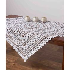 τραπεζομάντηλα (51cm x 51cm dz) 9175 λευκό 6978000001901 SilkFashion |  Τραπεζομάντηλα στο espiti