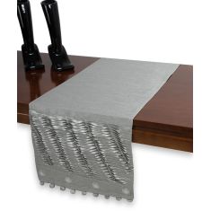 τραβέρσα  (40cm X 170cm)  3819 γκρι 6978000002227 SilkFashion |  Τραπεζομάντηλα στο espiti