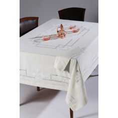 Χειροποίητο τραπεζομάντηλο 11045 (170cm x 220cm) 6978000003043 SilkFashion |  Τραπεζομάντηλα στο espiti