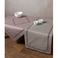 καρέ (90cm x 90cm) bg18 αμέθυστος/ανοιχτό γκρί 5206978016639 SilkFashion |  Τραπεζομάντηλα στο espiti