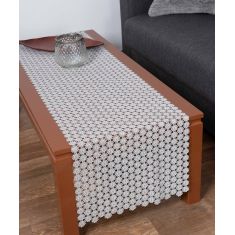 Φερβολιτέ (40cm x 160cm) γκρί 5206978155758 SilkFashion |  Τραπεζομάντηλα στο espiti