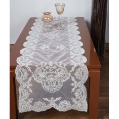 τραβέρσα (40cm X 110cm) YL12A-176 ivory 5206978155918 SilkFashion |  Τραπεζομάντηλα στο espiti