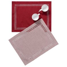 σουπλά bg18 (35cm x 45cm) αμέθυστος/κόκκινο 5206978156489 SilkFashion |  Σουπλά στο espiti