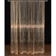 Κουρτίνα MK15 (280cm x 300cm) με τρέσα χρυσή 6978000004369 SilkFashion |  Ετοιμες μονοχρωμες κουρτίνες στο espiti