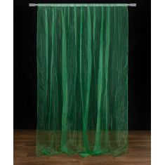 Κουρτίνα j160 (280cm x 300cm) με τρέσα πράσινη 6978000004389 SilkFashion |  Ετοιμες μονοχρωμες κουρτίνες στο espiti
