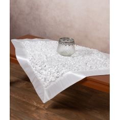 Σατέν καρέ 6134 (85cm x 85cm) λευκό 6978000004934 SilkFashion |  Τραπεζομάντηλα στο espiti