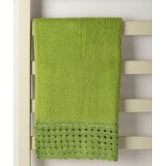 Πετσέτα Σώματος (100cm x 150cm) με δαντέλα πράσινο 5206978162275 SilkFashion |  Σετ Πετσέτες στο espiti