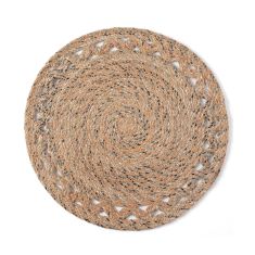 Σουπλά γιούτα 2060 (38cm) black/rust 5206978158988 SilkFashion |  Σουπλά στο espiti