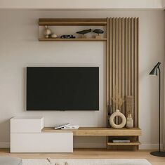 Σύνθεση τηλεόρασης Dumont Megapap χρώμα λευκό - sepet oak 180x36,8x200εκ. |  Συνθέσεις σαλονιού στο espiti