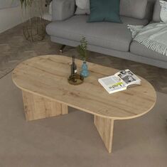 Τραπεζάκι σαλονιού Cortado Megapap χρώμα sapphire oak 120x60x39,6εκ. |  Τραπεζάκια σαλονιού στο espiti