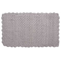 ΠΑΤΑΚΙΑ πλεκτό (60cm x 100cm) γκρί 6978000000684 SilkFashion |  Πατάκια Μπάνιου στο espiti