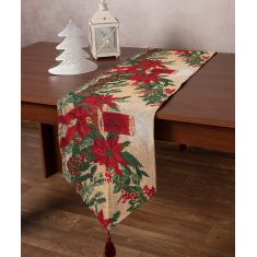 Χριστουγεννιάτικη τραβέρσα στόφα W351-131 (33cm x 172cm) 5206978156113 SilkFashion |  Χριστουγεννιάτικα Τραπεζομάντηλα  στο espiti