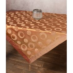 Σατέν τραπεζοκαρέ 082 (130cm x 130cm) χρυσό 6978000004353 SilkFashion |  Τραπεζομάντηλα στο espiti