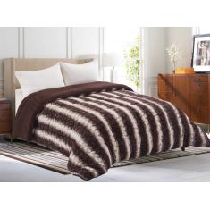 Κουβερτοπάπλωμα animal (220cm x 240cm) ανοιχτό καφέ 5206978073182 SilkFashion |  Κουβερτοπαπλώματα  στο espiti