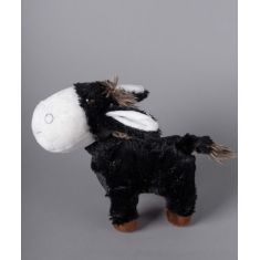 Λούτρινο γαιδουράκι (20cm x 10cm) μαύρο 6978000005031 SilkFashion |  Βρεφικά Διάφορα στο espiti