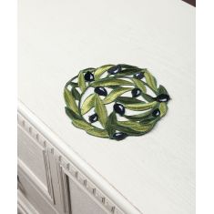 Σουβέρ 2352 (15cm) μαύρη ελιά 5206978158223 SilkFashion |  Τραπεζομάντηλα στο espiti