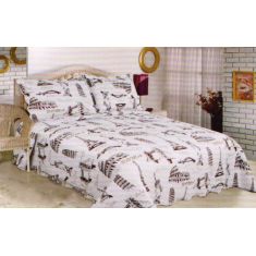 ΚΟΥΒΕΡΛΙ σετ (220cm x 240cm + 2 x 50cm x 70cm) AG3229 6978000000791 SilkFashion |  Κουβερλί Υπέρδιπλα στο espiti