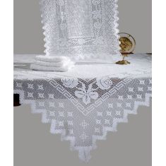 Χειροποίητο πλεκτό μερσεριζέ σετ 5 τεμαχίων 187 (140cm x 140cm/90cm x 90cm/50cm x 150cm/60cm x 60cm x 2) 6978000002766 SilkFashion |  Τραβέρσες  στο espiti