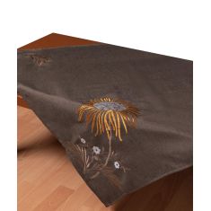 Καρέ 5126 (85cm x 85cm) καφέ 5206978017421 SilkFashion |  Τραπεζομάντηλα στο espiti