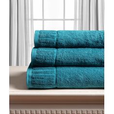 Βαμβακερή πετσέτα ΜΕΛΩΔΙΑ 600gsm (50cm x 100cm) teal 5206978164507 SilkFashion |  Σετ Πετσέτες στο espiti