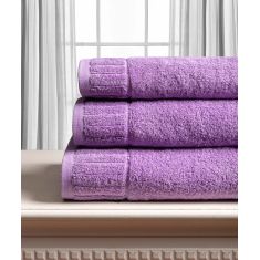Βαμβακερή πετσέτα ΜΕΛΩΔΙΑ 600gsm (75cm x 150cm) lila 5206978164545 SilkFashion |  Σετ Πετσέτες στο espiti