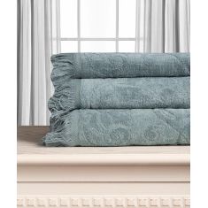 Βαμβακερή ζακάρ πετσέτα ALICIA 520gsm (50cm x 100cm) πράσινο 5206978165832 SilkFashion |  Σετ Πετσέτες στο espiti