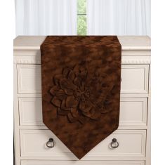 Τραβέρσα 97Β13 (40cm x 180cm) καφέ 5206978166365 SilkFashion |  Τραπεζομάντηλα στο espiti