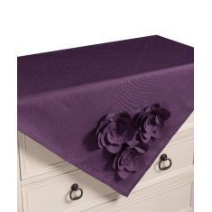 Τραπεζοκαρέ 558 (130cm x 130cm) μώβ  5206978166464 SilkFashion |  Τραπεζομάντηλα στο espiti