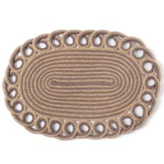 Σουπλά γιούτα 1911 (35cm x 50cm) light grey 5206978158735 SilkFashion |  Σουπλά στο espiti